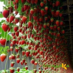 Клубника ампельная Анастасия купить по цене от 370р. в интернет-магазине «Посадика» с доставкой почтой в в Беловое и по всей России – [изображение №1].